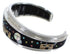 Silver Native American or Pueblo Design Multicolor Bracelet IS63250